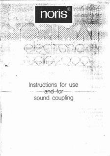 Noris Norimat Electronic manual. Camera Instructions.